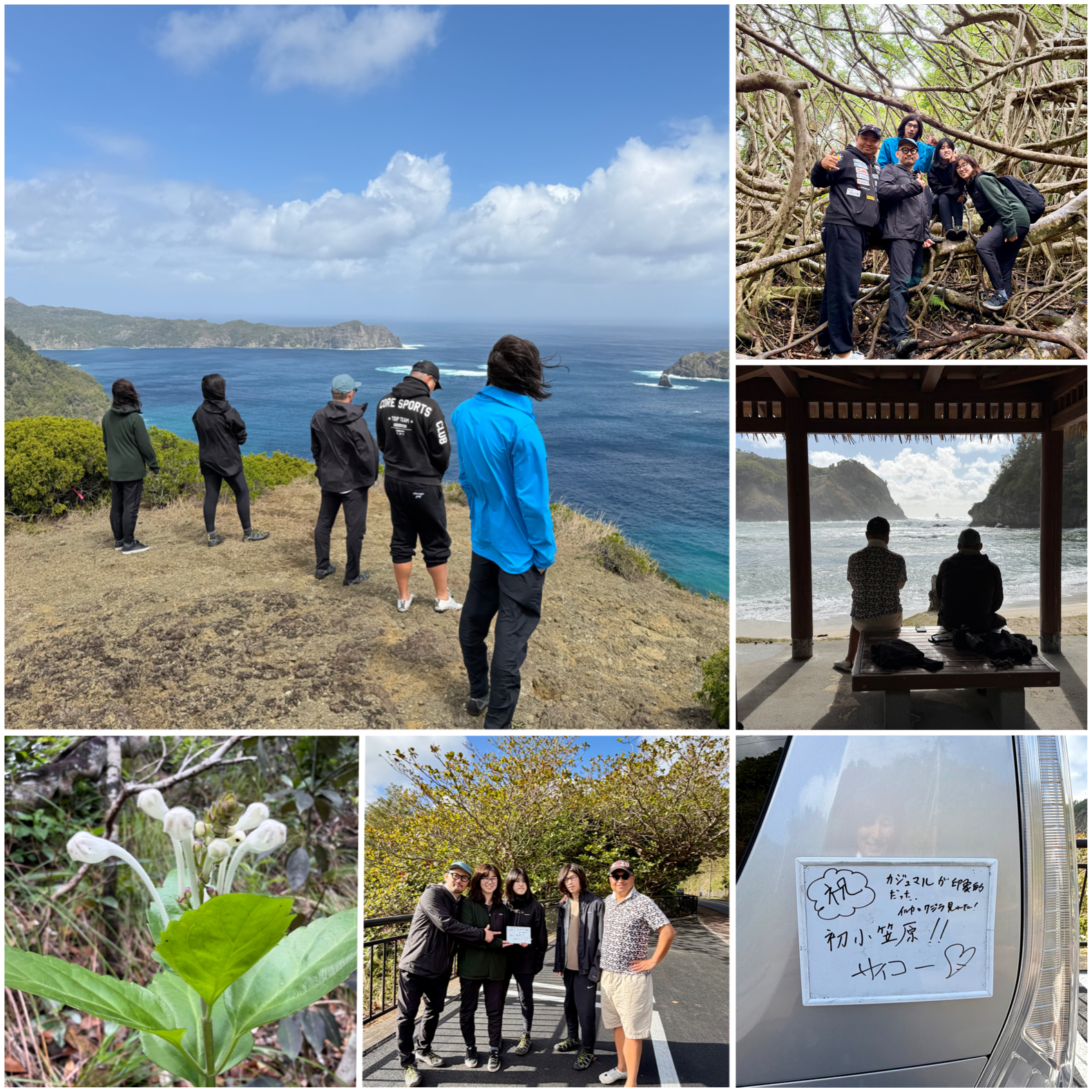 父島は強風がすごかった